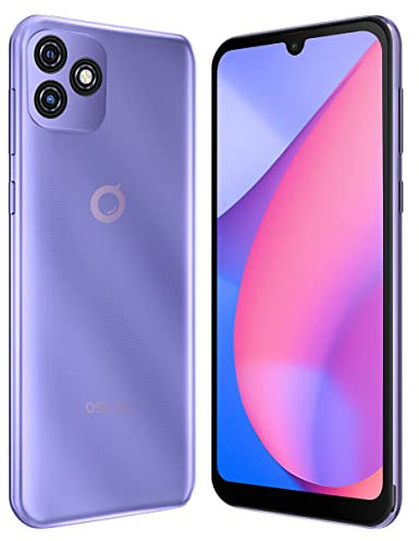 OSCAL C20 Android 11 3G Telephone Portable Débloqué, Smartphone Double SIM, Écran HD+ 6,08’’, Conception Monocoque, 1Go+32Go,Caméra 2MP+5MP,Batterie 3380mAh GPS WiFi Déverrouillage du Visage Violet