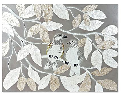 Home Decor Dkd Leinwandbild aus Glas, MDF-Holz, 90 x 4 x 70 cm