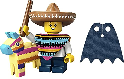 LEGO Minifigure Serie 20 – Ragazzo Pinata con bonus cappotto blu – 71027