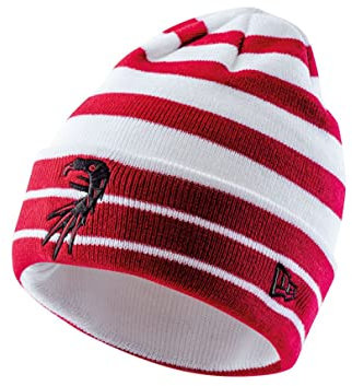 SC Freiburg Mütze NE Streifen weiß-rot Wintermütze Beanie