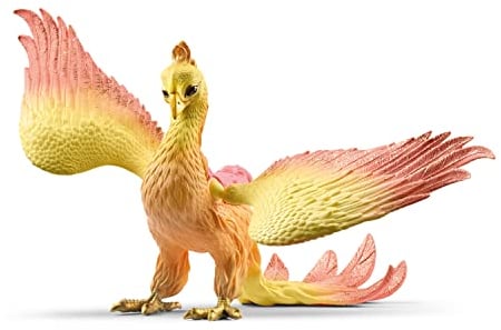 schleich BAYALA 70760 Phoenix Mythische Fantasy Actionfigur - Realistischer Drache mit Beweglichen Flügeln, Figuren mit Augen und Kopf Grafikdetails für Mädchen und Jungen ab 4
