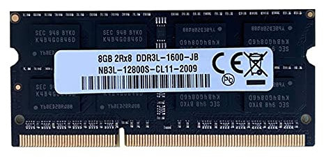 Dellx DDR3 8GB portátil RAM Memoria 1600Mhz PC3-12800 1.35V 204 Pines SODIMM Soporte Dual Channel para AMD memoria portátil