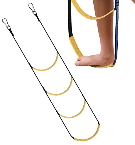 4-stufige Boots-Strickleiter, Tragbare Strickleiter Für Boote, Schwimmbeckenleiter, Boots-Strickleiter-Verlängerungshilfe, Klappleiter Für Boote, Schwimmleiter Für Schlauchboote, Kaja, Motorboote