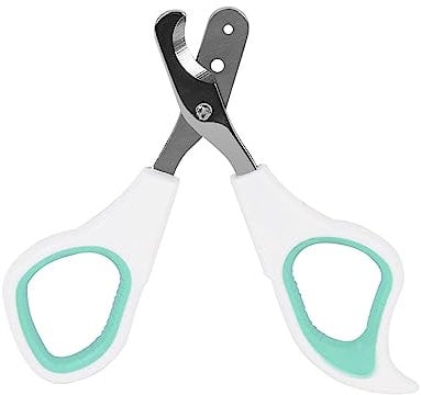 Elbourn Cat Nail Clipper, Stainless Steel Cat Claw Trimmers, Professional Pet Nail Clippers Best Pet Nail Clippers for Cats, Puppies (Green)