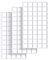 LUTER 150pcs Double Sided Tape Squares, Removable Mounting Squares Non Marking Clear Sticky Tack for Wall Hanging Poster Putty Adhesive Mounting Putty for Craft Art Decoration