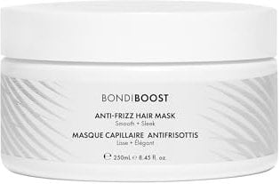 BondiBoost Anti-Frizz Smoothing Hair Mask - Silikonfrei, Aloe-Basiertes Tiefenpflegebehandlung - Vegetarisches Squalan, Hyaluronsäure & 7-Öl-Mischung für Glanz - Vegan & Tierversuchsfrei - 200ml