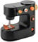 Mini Nähmaschine Anfänger Sewing Machine, Tragbare Elektrische Stickmaschine Für Kleidung Embroidery Machine mit Ersatznadel, Fadenschneider, Arbeitslicht und Fußanlasser, 5 Stichprogrammen (Schwarz)
