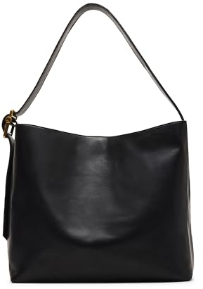 Steve Madden Damen Blacy Tragetasche mit Schnalle, Schwarz