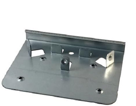 Gre PU placa metálica pared piscina kit 2 piezas