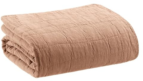 Vivaraise Recycelte Decke Titou dragee 260 x 260 cm