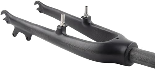 20'' 451 BMX Rigid Fork Carbon Folding Bike Fork 28.6mm Straight Steerer Tube Front Fork Parts