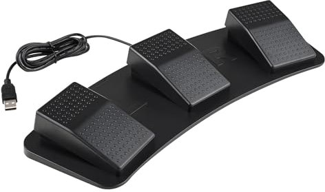 BABYVIVA Usb Piede h edal 3 edals Tastiera di Controllo Mouse Simulare Qualsiasi per Key On Tastiera Combinazione per Chiave per