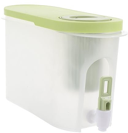 COLLBATH Bouteille Deau Avec Robinet Pour Réfrigérateur Pichet À Jus Bouteille Deau Domestique Sûre Pour Thé Aux Fruits