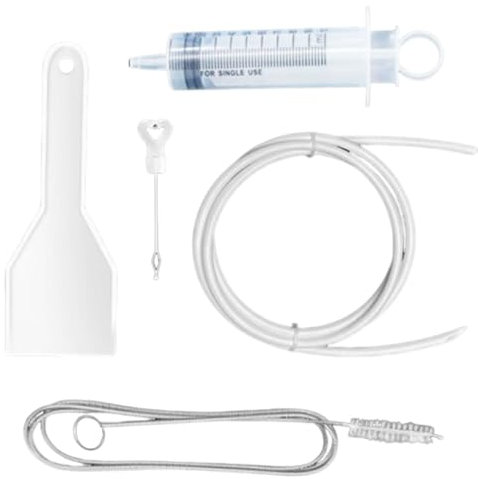 Vuggdt Kühlschrank-Bagger-Set, Wasserspender-Linien, Werkzeug-Reinigungssets, 5 x Wasserspender, Leitungen, Werkzeug, Reinigung, wiederverwendbar, Kühlschränke