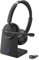LEVN Cuffie wireless con microfono per lavoro, cuffie Bluetooth con microfono AI con cancellazione del rumore, 65 ore Woktime Wireless Hedaphones con microfono per lavoro da casa/call center/ufficio