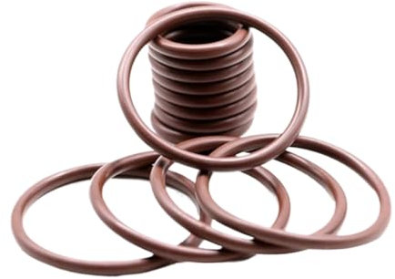 O-Ring aus braunem Fluorkautschuk, 5mm x 60mm x 70mm Hochtemperatur- und korrosionsbeständiger Dichtungsring
