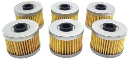 MFHgLKT Detergente per Filtro Olio per Moto Fuoristrada Compatibile con Parti e Accessori di Motocross KLX250 KLX300 CR6 VOGE 300R(6 PCS)