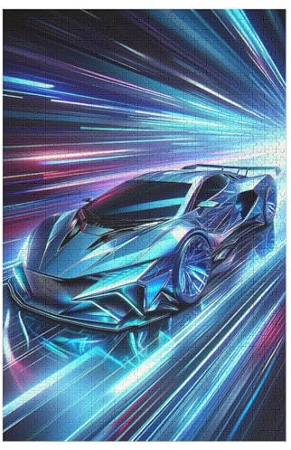 Puzzles Für Erwachsene 1000 Teiliges Sportwagen Puzzles Für Erwachsene Holzbrettpuzzles Denksportaufgaben Für Erwachsene 78×53cm