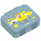 BEARFOOT Bento Box COMPACT | BPA-freie Kinder Brotdose für Schule & Kindergarten | Auslaufsichere Lunchbox für Mädchen & Jungen | Praktisch, leicht & kompakt (Bagger-blau, 1.000ml)