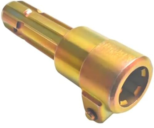 Goufride Zapfwellen-Verlängerungsadapter, Verbesserte Version für Traktor, 1-3/8 und 6 Spline Weiblich, 1-3/8 und 6 Spline Männlich, Schnellanschluss