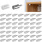 50 Stück Regalbodenträger Selbstschneidende Fachbodenträger Regalbodenhalter Bodenträger Regalbodenträger Schrauben Regalbodenhalter Regalstifte Regalbodenträger Zum Schrauben