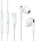 Kopfhörer USB C mit Kabel,Type C In Ear Kopfhörer Anschluss Samsung HiFi Stereo mit Mikrofon und Lautstärkeregler Kabelkopfhörer,Kompatibel mit iPhone 16/15/Samsung Galaxy S23/S22/Google Pixel