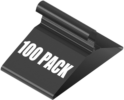 Kleiderbügel aus Metall, robust, Draht-Kleiderbügel, rutschfest, ultradünn, platzsparend, für Schrank, Hemden, Anzüge, Hosen, 40,6 cm, Schwarz, 100 Stück