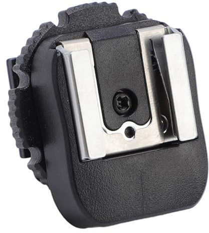 Hot Shoe Adapter Aus Leichtem ABS Kunststoff Und Metall, Kompakter Multi Interface Schuh - Vielseitiger Zubehör Konverter, Einfache Montage Für Kameras Und Camcorder