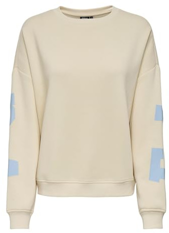 ONLY Sweatshirts ONLSWEAT Sweatshirt M, Birch 1, M Grey