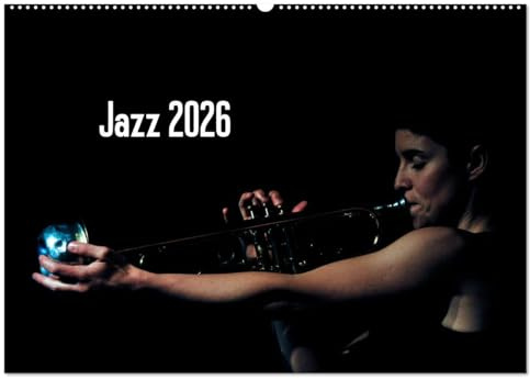 Jazz 2026 (Wandkalender 2026 DIN A2 quer), CALVENDO Monatskalender: Portraits von Jazzmusikern - fotografiert von Gerhard Klein (CALVENDO Kunst)