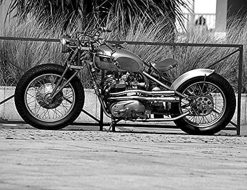 hansepuzzle 42122 - Motorrad Puzzle 1000 Teile | Fortbewegung Puzzle mit hochwertiger Puzzle Aufbewahrung: Kartonbox und Wieder verschließbarem Beutel | Puzzle-Maße: 60 x 46 cm