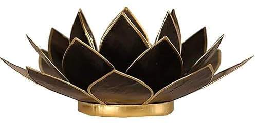 Lotus Atmospherisches Licht schwarz - 13.5 cm