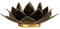 Lotus Atmospherisches Licht schwarz - 13.5 cm