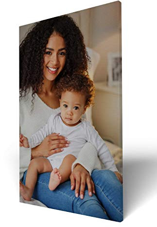 wandmotiv24 Leinwandbild - Foto auf Leinwand mit Online-Vorschau - personalisierte Wanddeko - Bild mit Wunschmotiv - Fotogeschenk - 50x80 c