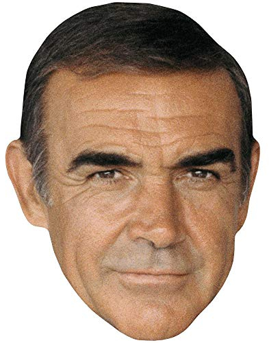 Sean Connery (80s) Maske aus Karton