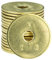 100 x Wertmarke NZR 2020, 26mm Token, Waschmarke aus Messing, Waschmünze für Münzautomat (NZR 2020)