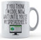 Father Fox - If You Think I'm Cool, Spreadsheet - Colleague Gift Mug, Ceramic, 11fl.oz.