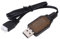SUNGOOYUE Chargeur de Batterie de Voiture 1/16 RC, Câble de de Chargeur USB de Batterie Lipo 7.4V 1000mA pour Voiture Télécommandée 1/16