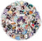 100Pcs Genshin Impact Game Aufkleber Yuanshen wasserdichte Cartoon Sticker für Laptop Gepäck Telefon Wasserflasche Skateboard Auto Gitarre,Vinyl gemischte Aufkleber für Teens Kinder Erwachsene