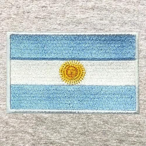 Parche Bordado - Bandera Argentina