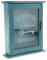Generic Boîte à Clés Vintage, Armoire à Clés, Boîte à Clés, Décoration Murale, Bleu