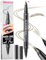 iMethod Curved Eyebrow Pen - Eyebrow Pencil, Brow Pencil 2-in-1 Dual-Ended Microblading Eyebrow Pen with Micro-Fork-Tip and Precise Brush-Tip Create Natural Hair-Like Brows, Last All-Day, Brown