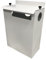 ALLINOX Abbattitore di Fuliggine Bianco Rettangolare KIT COMPATTO Ad Acqua Per Stufa a Pellet Filtrazione Efficace Riduzione Fumo e Polveri Sottili SALVASPAZIO Attaco a Muro MADE IN ITALY (DN 80)