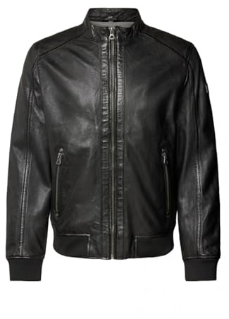 Gipsy Herren Lederjacke - GMGrahan W24 - Schwarz - 3XL