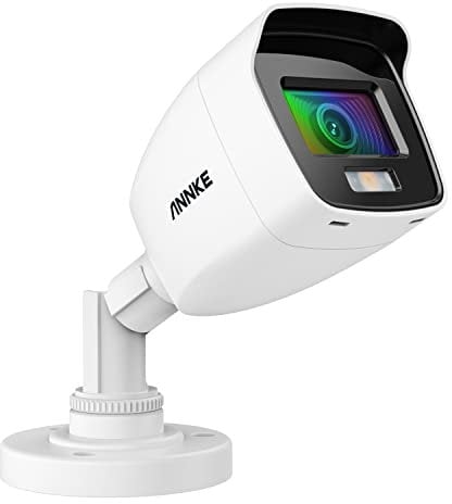 ANNKE 1080p Sicherheitskamera mit Farb-Nachtsicht, 4-in-1 AHD/TVI/CVI/CVBS CCTV Bullet-Kamera (kabelgebunden), 2,8-mm-Objektiv, IP66 wetterfest für Innen-/Außenbereich (inkl. BNC-Kabel & Adapter)