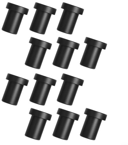 Pack of 12 Workbench Clamping Jaws, Essential for Woodworking, Fits 19/20mm Dog Holes for Secure Workpiece Holding (19MM silver)