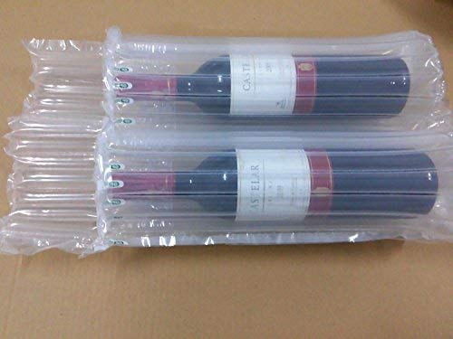 logei® 10 x Emballage gonflable Sacs gonflables pour le transport de la boîte de conserve pour bouteille de vin et d’autre bouteille