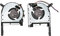 Laptop CPU GPU Notebook Cooling Fan for Asus TUF Gaming FX505DU FX505DY FX505GT FX505DD, Replacement Internal Cooler.(CPU GPU Fan)