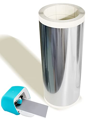 Smart Vinyl Permanent für Cricut Joy, 14cm*300 cm Vinylfolie Plotter, Plotterfolie Selbstklebend, Blätter Transferfolie für Partydekoration, Aufkleber