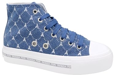 Patrizia Pepe PJ257.07_38 Sneaker, Blue, EU Schmal